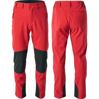 Snowboardové kalhoty Elbrus Amboro softshellové kalhoty Barva: chilli pepper, Velikost: XL