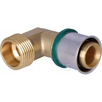 Fitinka Koleno KAN-therm Press s lisovacím kroužkem