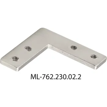 LED osvětlení MCLED Kovový propojovací konektor rohový pro PN, AC, AE, ZT, PCA, VF 1ks