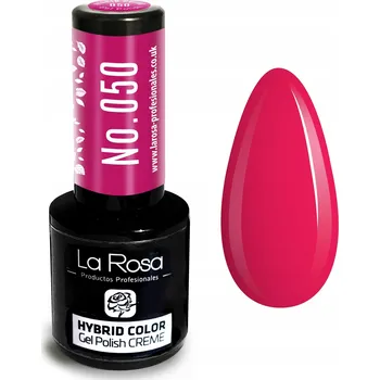 Lak na nehty Hybridní lak barevný lak La Rosa Magenta 9 ml