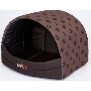 Pelíšek pro psa Bouda pro psa nebo kočku, pelíšek pro psa se stříškou 45x35 cm