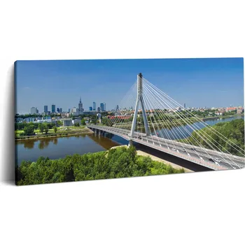 Obraz Fotoobraz na plátně Canvas - Koníček, do bytu, loft - Most ve Varšavě na Visle