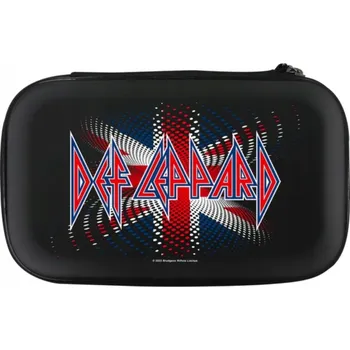 Příslušenství pro šipky Pouzdro na šipky Def Leppard - Official Licensed - W5 - Union Jack - Pixel
