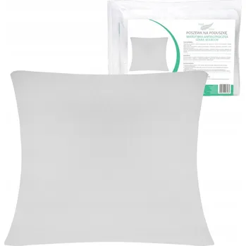 Povlak na dekorativní polštářek Povlak na polštář 40x40 šedý "Jasiek"