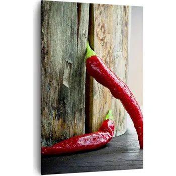 Obraz Velký obraz do obýváku XXL 80x120 paprika moderní na plátně obrazy