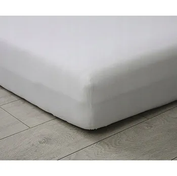 Prostěradlo Prostěradlo JERSEY s gumou 180x200 luxusní silné BÍLÉ