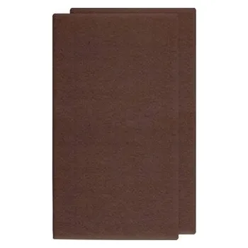 podložka Podložka plst samolepicí rovná 20x50 mm hnědá 10 Ks