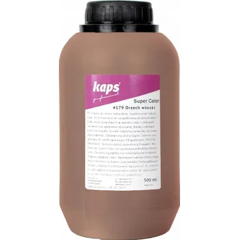 Barva na vlasy Barva na boty hnědá Kaps 500 ml