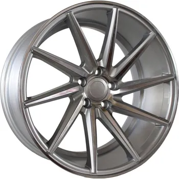 Alu kolo Alu kola Racing Line B1059, 19x8.5 5x120 ET35, stříbrná + leštění