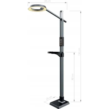 Stojací lampa TIROSS LED stojací lampa 15W 800lm