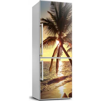 Fototapeta Samolepka Tapeta na ledničku Tropická pláž 70x190