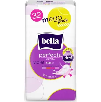 Menstruační vložka Bella Perfecta Ultra Violet Hygienické vložky 32 kusů