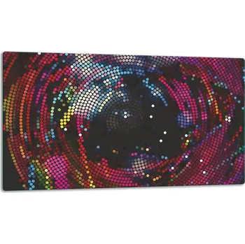 Kuchyňské prkénko Skleněné prkénko na krájení 7v1, 52x30 cm ART TVRZENÉ SKLO