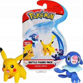 Figurka POKEMON BOJOVÉ SBĚRATELSKÉ FIGURKY 2 BALENÍ PIKACHU A POPPLIO 2 KS 4