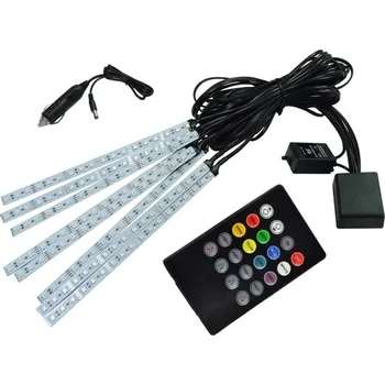 Osvětlení interiéru vozidel BLINK RGB LED osvětlení INTERIÉRU auta 8x18LED s hudebním režimem