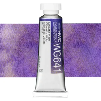 Vodová barva Akvarelová barva Holbein Granulating 15 ml - Clematis Violet
