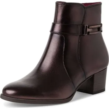 Dámské kozačky Tamaris Dámská kotníková obuv TAMARIS 25375-43-351 hnědá W4 40