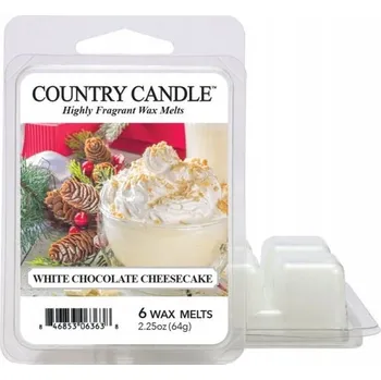 Svíčka Cheesecake z bílé čokolády vosk vonný Country Candle