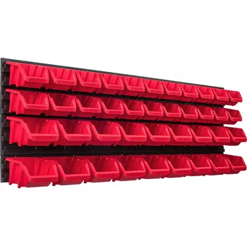 Obraz Nástěnná deska na nářadí 115x39 cm regál do garáže, stěna