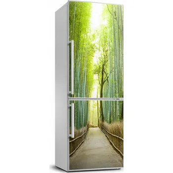 Fototapeta Samolepicí tapeta na lednici Bambusový les 70x190 cm