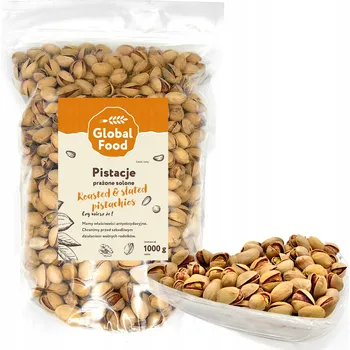 Sušená potravina Pistácie Global Food ve skořápce 1000 g