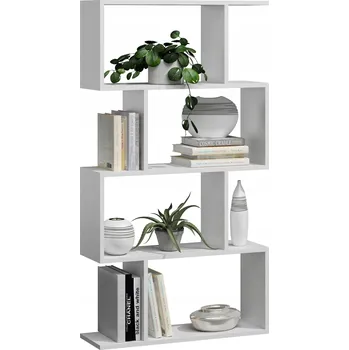 Knihovna Regál Matkam 76,4 cm x 141 cm x 28 cm bílý