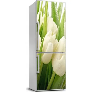 Fototapeta Samolepka samolepící dýha Bílé tulipány