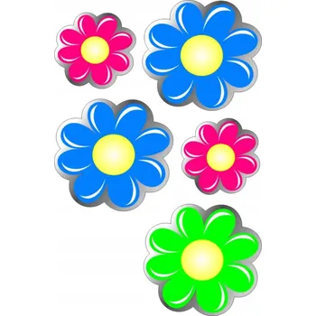 Samolepicí dekorace na vozidlo Samolepka na auto KVĚTY chrom UV Avisa