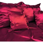 Saténové Povlečení 160x200 ANDROMEDA švestka