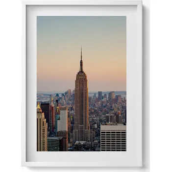 Obraz Dekorativní nástěnný obraz do obýváku kuchyně Panorama New Yorku 50x70 cm