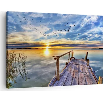 Obraz Obraz na plátně do obýváku, ložnice 70x50 krajina foto obrazy na zeď