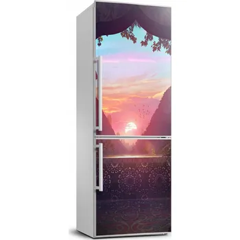 Tapeta Samolepicí tapeta na ledničku - Architektura Východu 70x190 cm