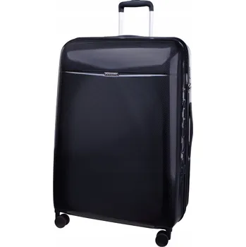 Velký Cestovní Kufr na Kolečkách Tvrdý PC PUCCINI Černý PC052A 1
