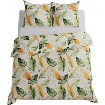 Povlečení Povlečení 160x200 Bavlněný satén Olive Květinové
