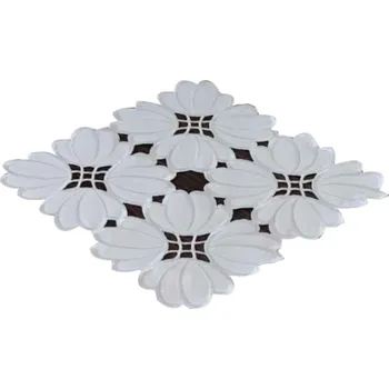 Prostěradlo Čtvercový ubrousek polyester 25 cm x 25 cm