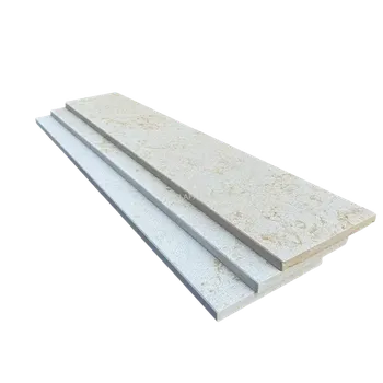 Zahradní obrubník MRAMOR Travis - bazénový lem / schod / parapet šíře 32 cm 130 x 32 x 3 cm 1,3 bm béžová