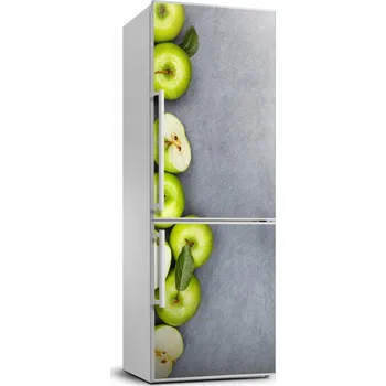 Fototapeta Samolepka na lednici, fólie Zelená jablka 70x190 cm