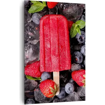 Obraz Velký obraz do obýváku XXL 80x120 zmrzlina moderní fotoobraz na plátně obrazy