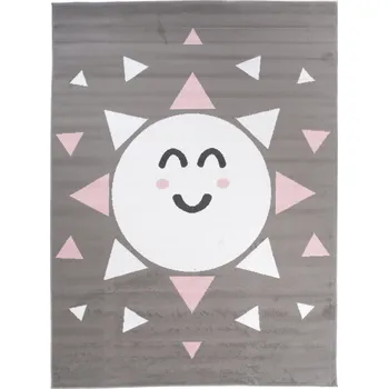 Koberec KOBEREC PINKY 180x250 SLUNÍČKO PASTELOVÝ PRO DĚTI