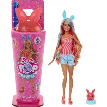 Panenka Mattel Barbie POP REVEAL BARBIE KOKTEJLOVÉ PŘEKVAPENÍ - ZAJÍČEK
