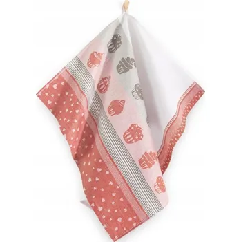 Utěrka Kuchyňské utěrky bavlněné velká hadřík bavlněná Zwoltex mufczerw