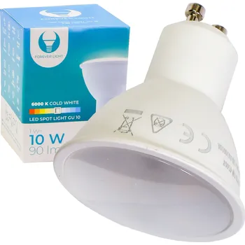 Žárovka LED žárovka 1W ekvivalent 10W GU10 230V studená bílá CW 6000K 90lm