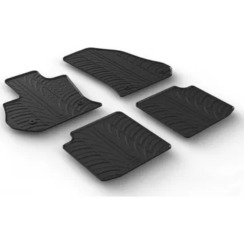 autokoberec Gledring Gumové autokoberce Fiat 500L 2017-