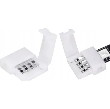 LED páska Spojka pro LED pásek GALAXIA RGB 10 mm 4PIN přímá, bez pájení