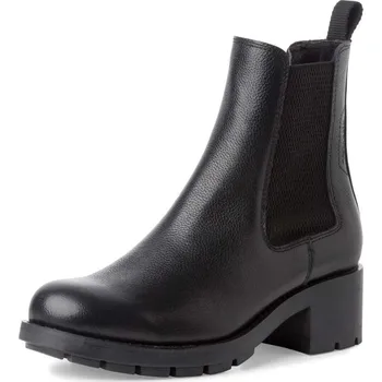 Dámské kozačky Tamaris Dámská kotníková obuv TAMARIS 25490-43-003 černá W4 40