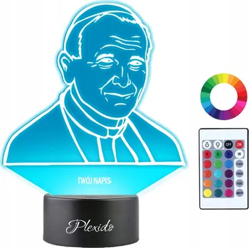 Lampička Noční lampa Plexido vícebarevná