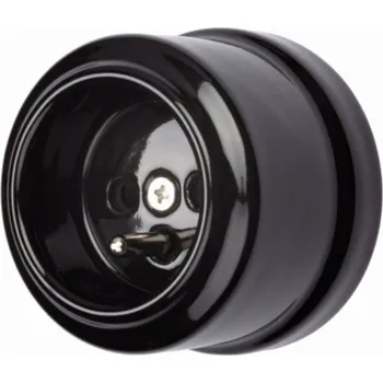 Elektrická zásuvka Elektrická Zásuvka Alkri-Light černá