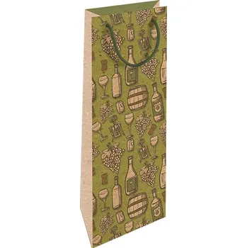 Dárková taška Dárková taška na lahev kraft Degustace