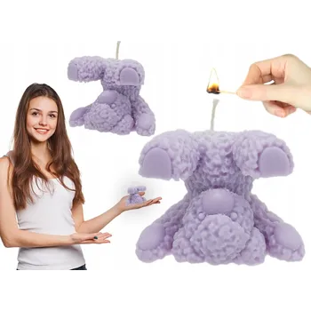 Svíčka VOŇAVÁ SVÍČKA SÓJOVÁ ODWRÓCONY MISIU RUČNĚ VYROBENÁ