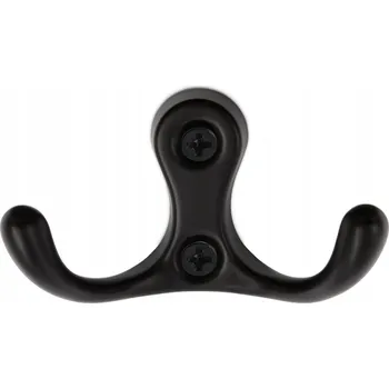 Věšák Kovový Šatní ramínko Mavö černý